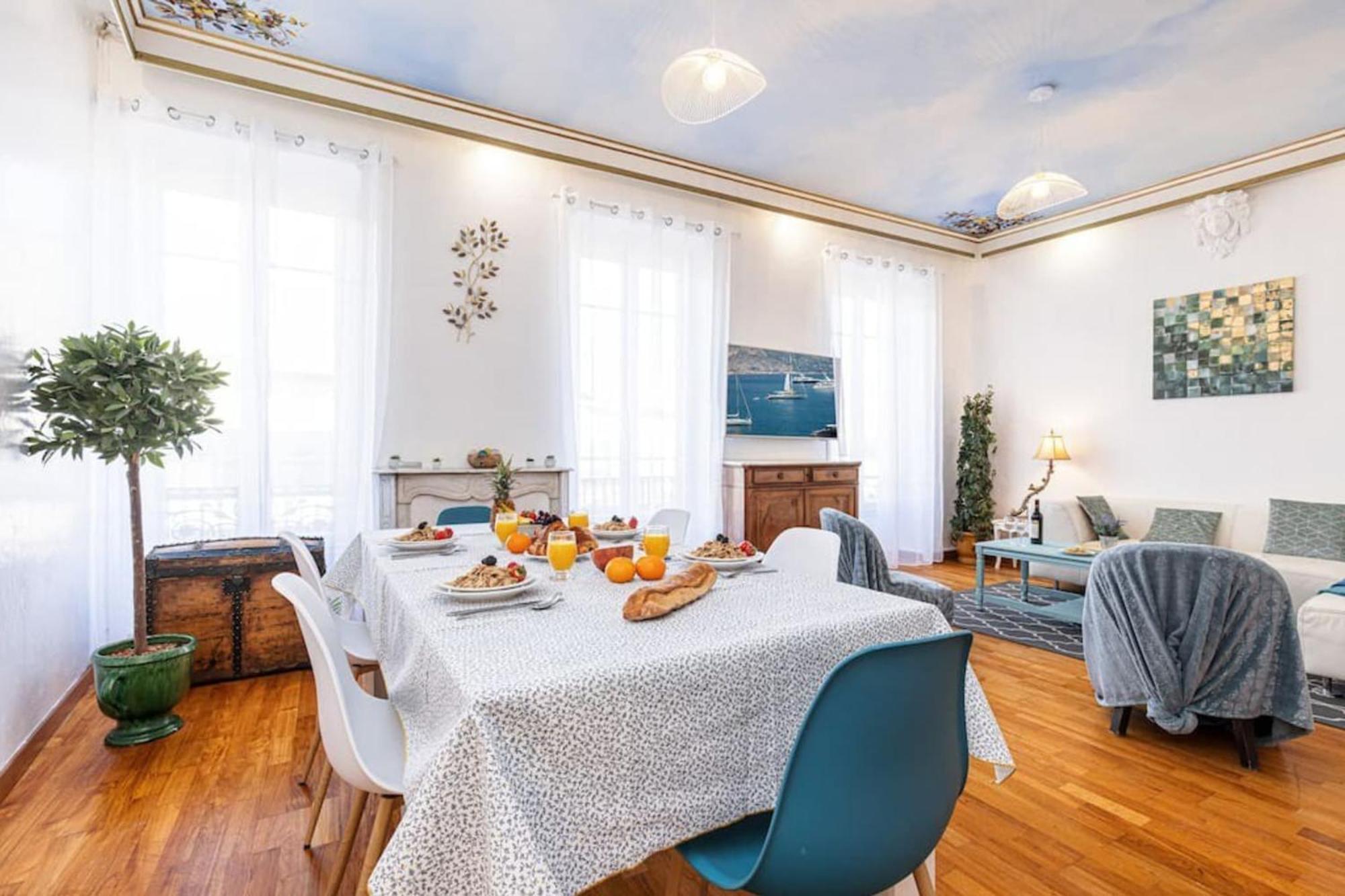 Risso - Comfortable 3 Bedrooms With Balcony 尼斯 外观 照片