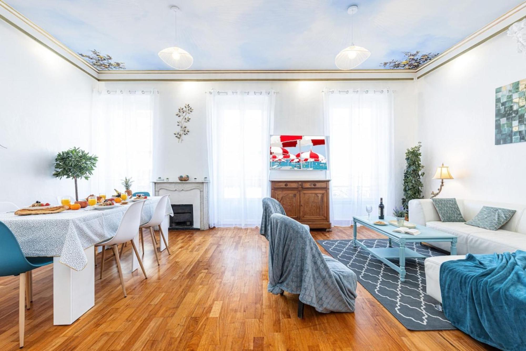 Risso - Comfortable 3 Bedrooms With Balcony 尼斯 外观 照片