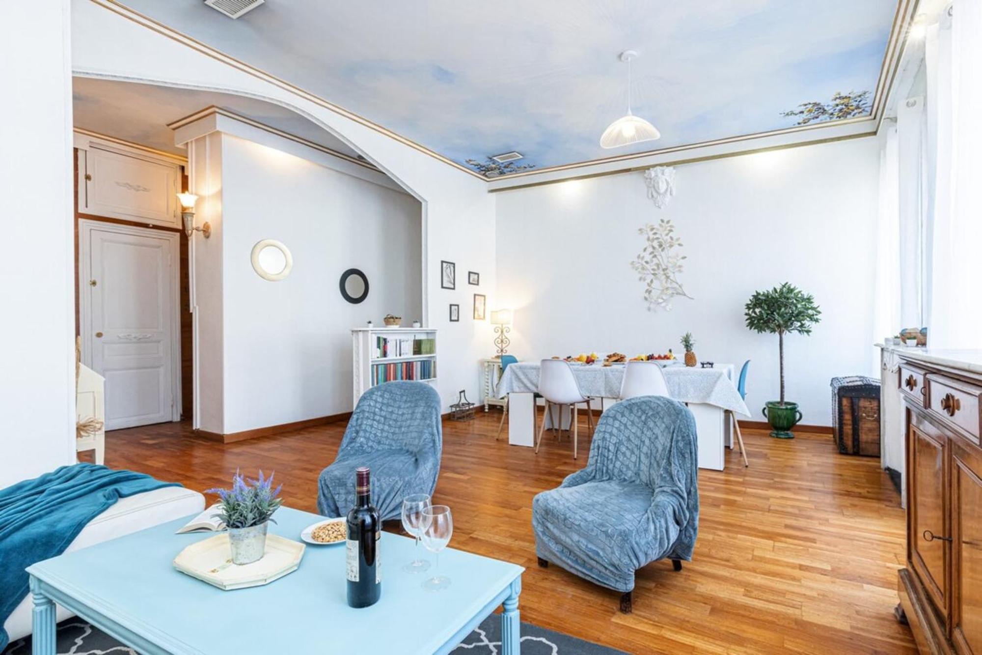 Risso - Comfortable 3 Bedrooms With Balcony 尼斯 外观 照片