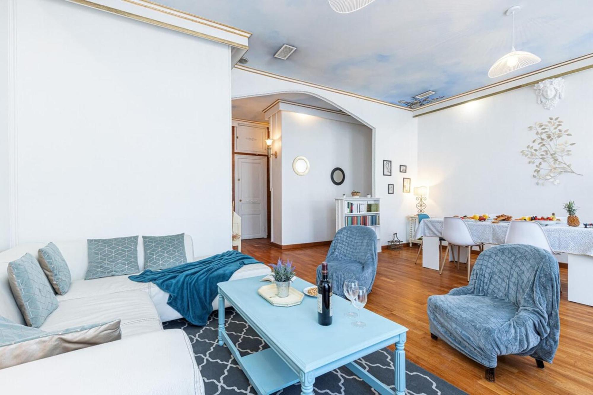 Risso - Comfortable 3 Bedrooms With Balcony 尼斯 外观 照片